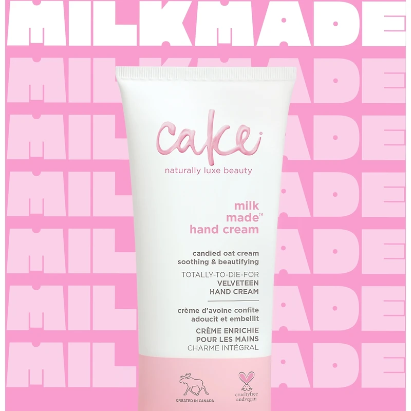 Cake Milk Made Lotion Pour Les Mains Enrichie