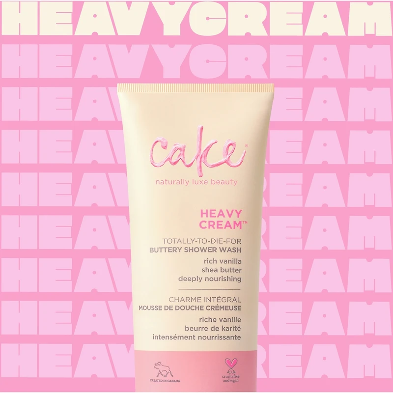 Cake Beauty Heavy Cream Mousse De Douche Crémeuse