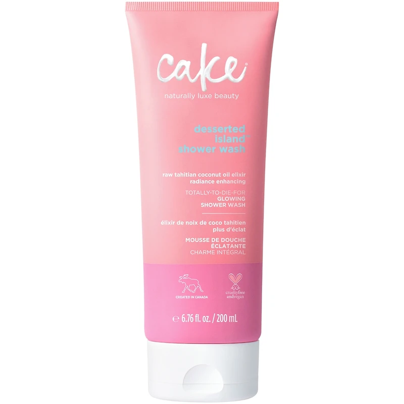 Cake Beauty Desserted Island Glowing Shower Wash