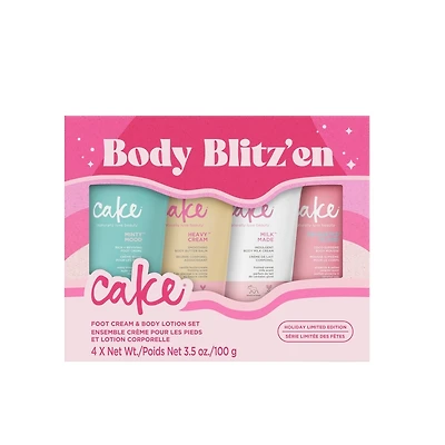 Body Blitz'en Body Lotion & Foot Cream Set
