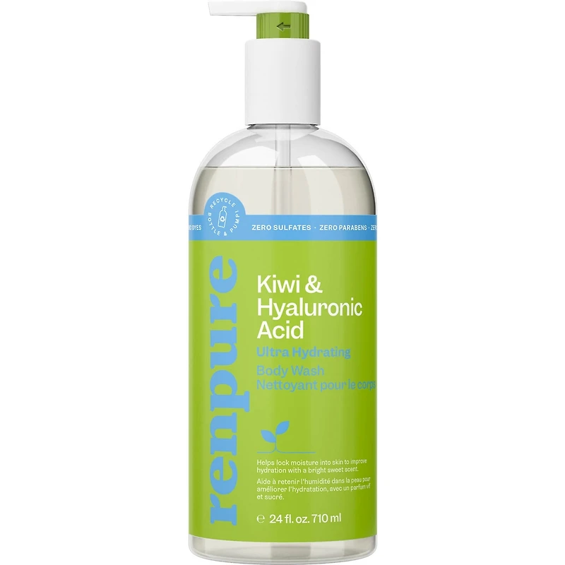 Renpure Kiwi & Hyaluronic Acid Ultra Hydrating Body Wash
