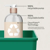 Renpure Oat Milk & Ceramides Body Wash - For Gentle Cleansing & Hydration - For Sensitive Skin - Oat Milk & Ceramides - 24 Fl Oz