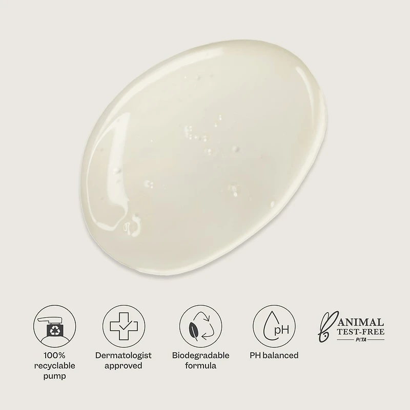 Renpure Oat Milk & Ceramides Body Wash - For Gentle Cleansing & Hydration - For Sensitive Skin - Oat Milk & Ceramides - 24 Fl Oz