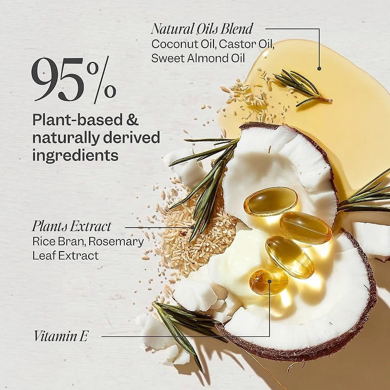 Coconut & Vitamin E Nourishing Moisture Smoothing Hair Oil