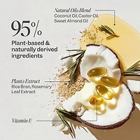 Coconut & Vitamin E Nourishing Moisture Smoothing Hair Oil