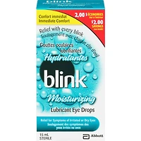Blink Moisturizing Lubricant Eye Drops