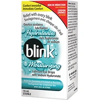 Blink Moisturizing Lubricant Eye Drops