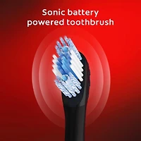 Colgate Optic White Pro Series Sonic Brosse À Dents À Piles, Noire