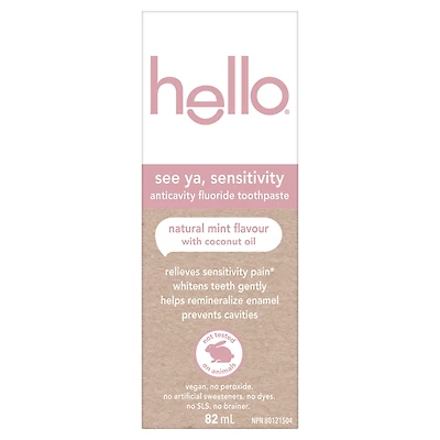 Dentifrice Hello Au revoir Sensibilité