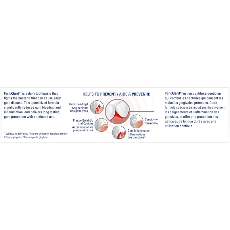 Dentifrice Colgate PerioGard SF Soins des gencives