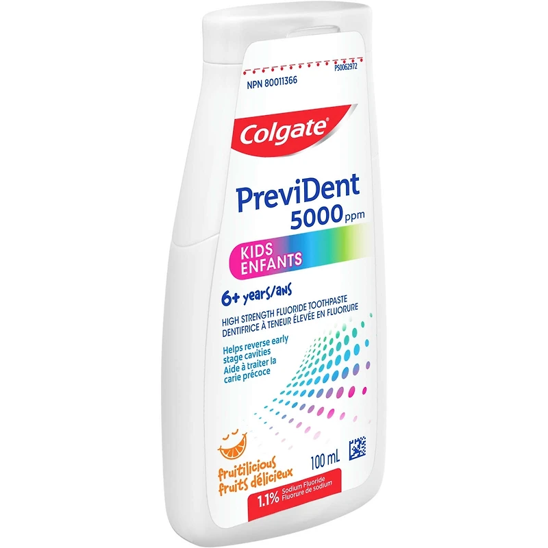 Colgate * PreviDent * Dentifrice Sensible Menthe Douce (1,1% de fluorure de sodium), 100 ml