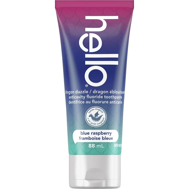 Dentifrice au Fluorure Dragon Éblouissant pour Enfants