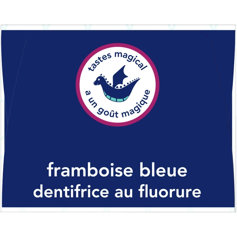 Dentifrice au Fluorure Dragon Éblouissant pour Enfants