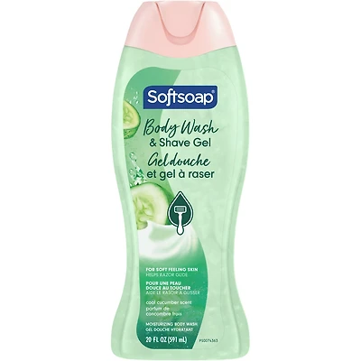 Moisturizing Body Wash and Shave Gel