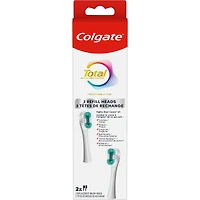 Total Têtes de Brosse à Dents de Remplacement, Blanches