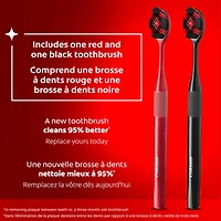 Optic White Charcoal Soft Toothbrush for Adults