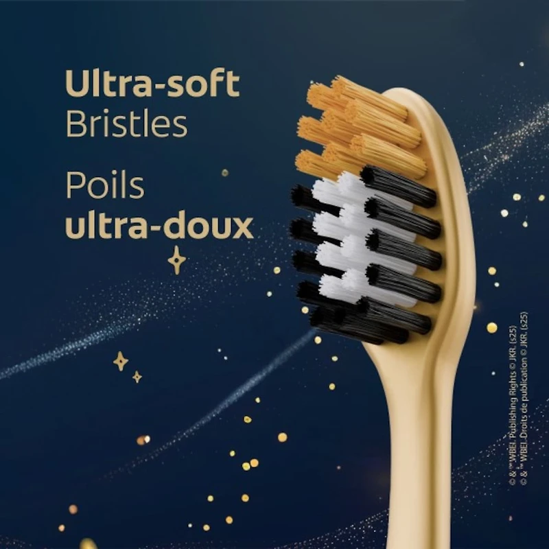 Lot de brosses à dents manuelles pour enfants Harry Potter, Extra souples