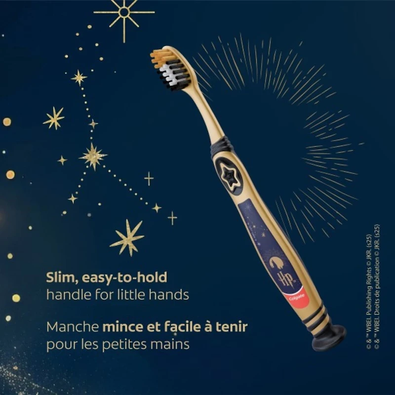 Lot de brosses à dents manuelles pour enfants Harry Potter, Extra souples