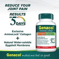 Genacol Anti-Douleur avec Collagène AminoLock et Membrane de Coquille d’œuf