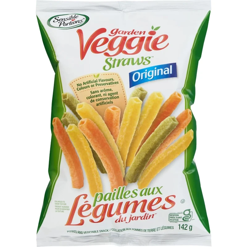 Pailles aux légumes saveur originale