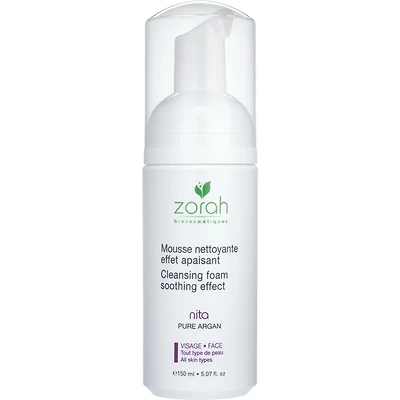nita - eye and face cleansing foam soothing effect