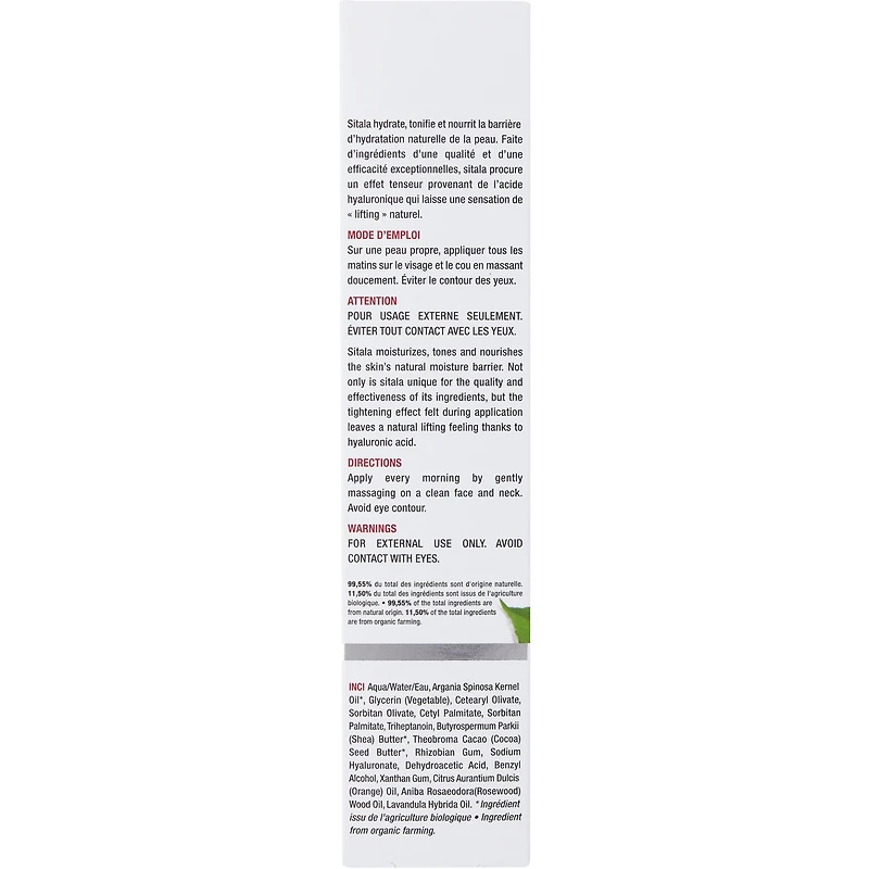 Sitala crème visage