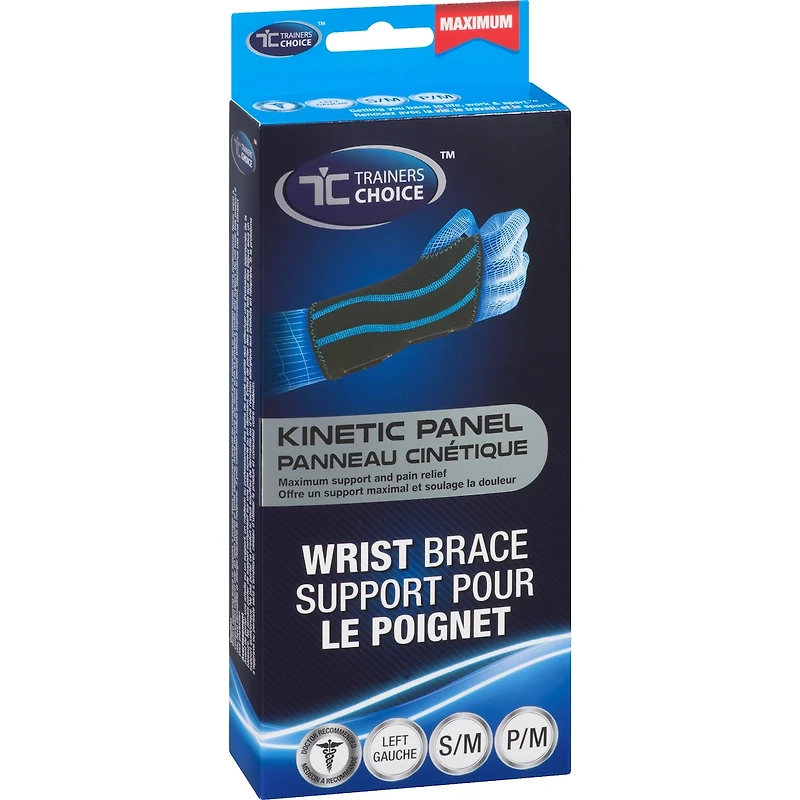 TRAINERS CHOICE WRIST LFT MED