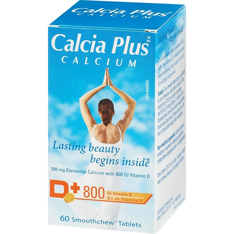 Calcia Plus Calcium D+800 Orange