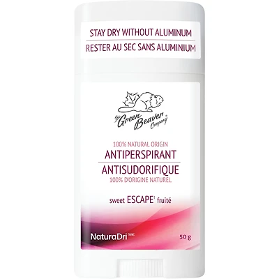 100% Natural Aluminum Free Antiperspirant Escape