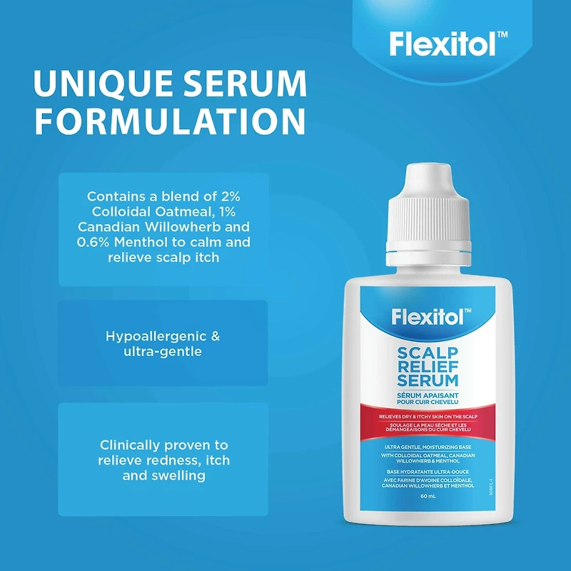Flexitol Sérum Apaisant Pour Cuir Chevelu
