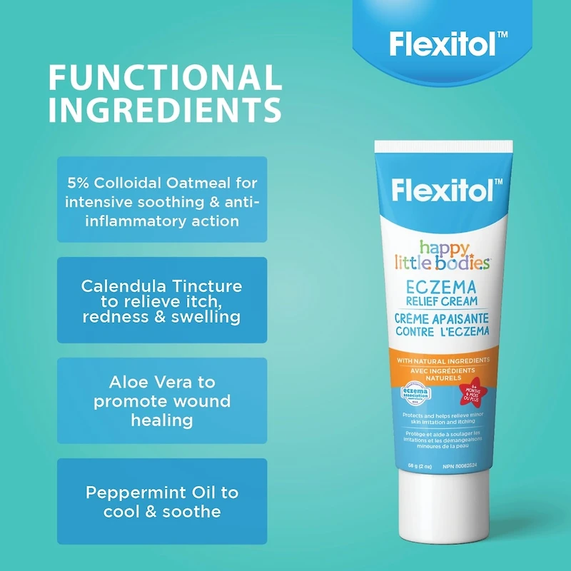 Happy Little Bodies Crème Apaisante Contre L'eczema