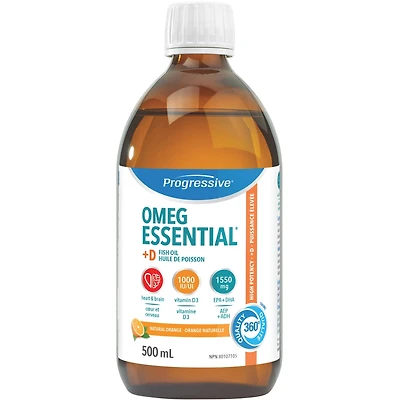 OmegEssential + D3 Natural Orange Flavour