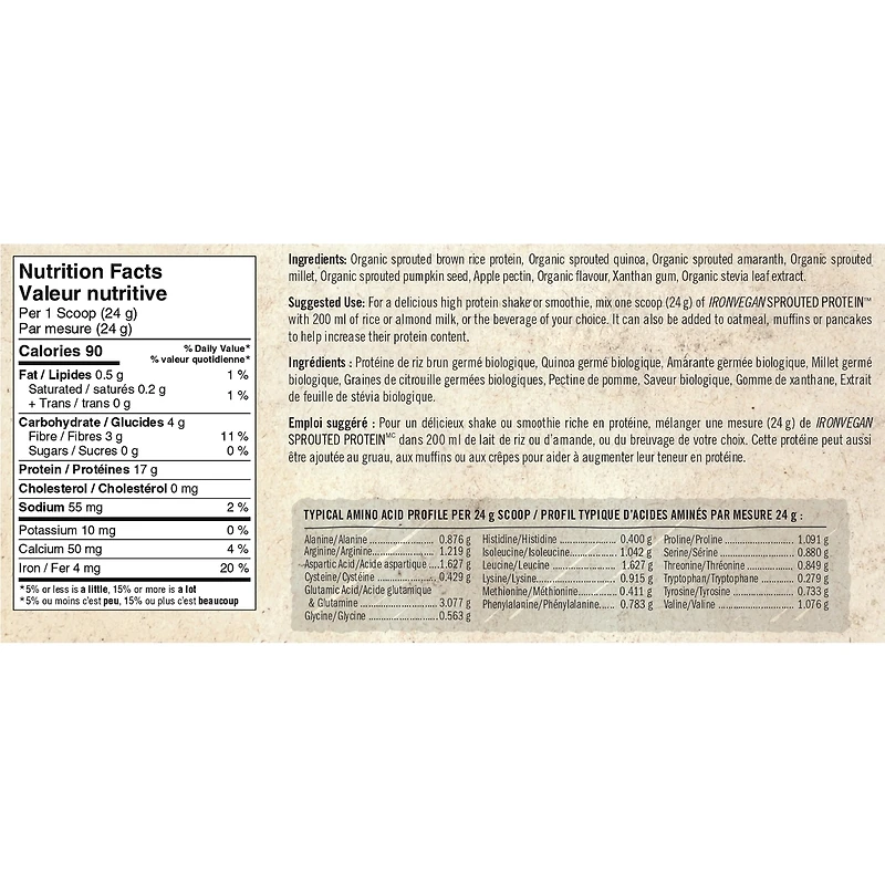 Sprouted Protein Powder