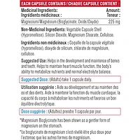 Magnésium avec Bisglycinate