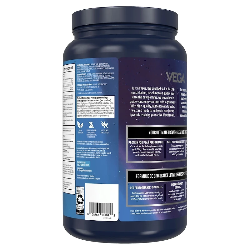 Vega Protéine + Créatine Vanille