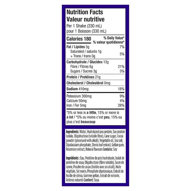 Vega Prêt à Boire Chocolate (4 x 330 ml)