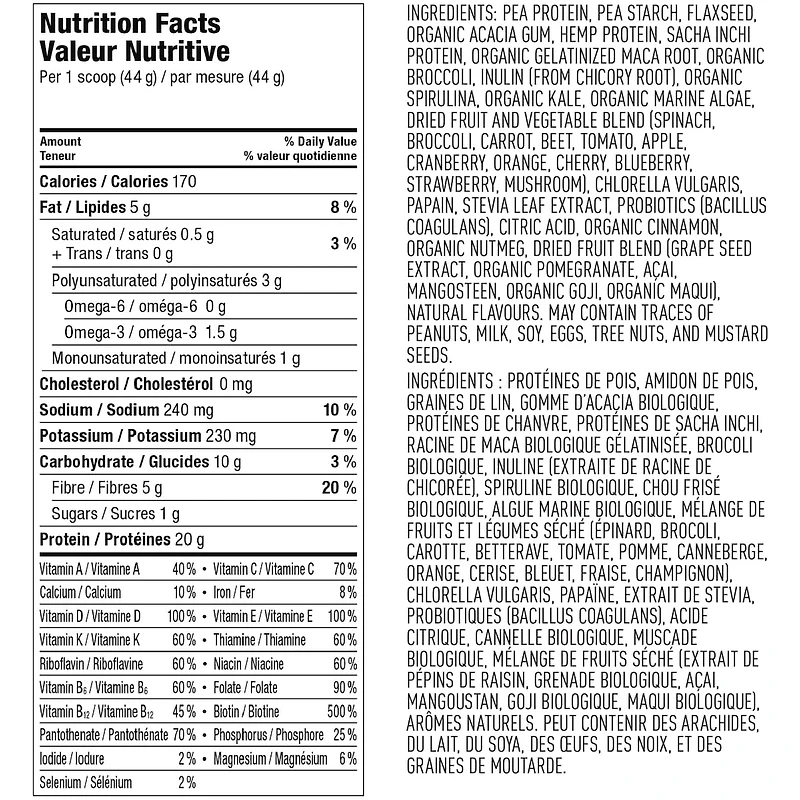 One All-In-One Protein Powder