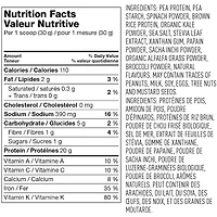 Protéines et légumes verts - Fleur de sel de caramel