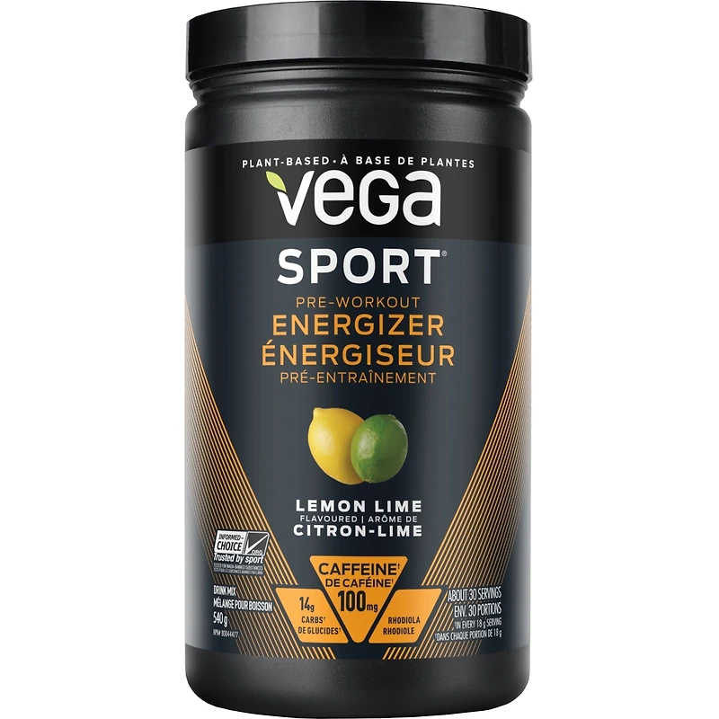 Vega Sport® Energiseur Pre-Entrainement