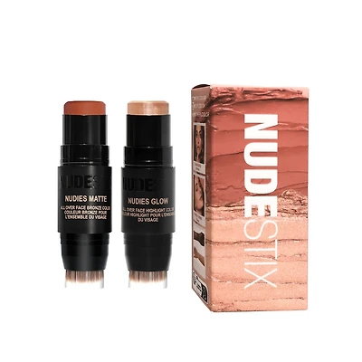 Glowy Nude Skin Kit (Bubbly Bebe, Sunkissed)