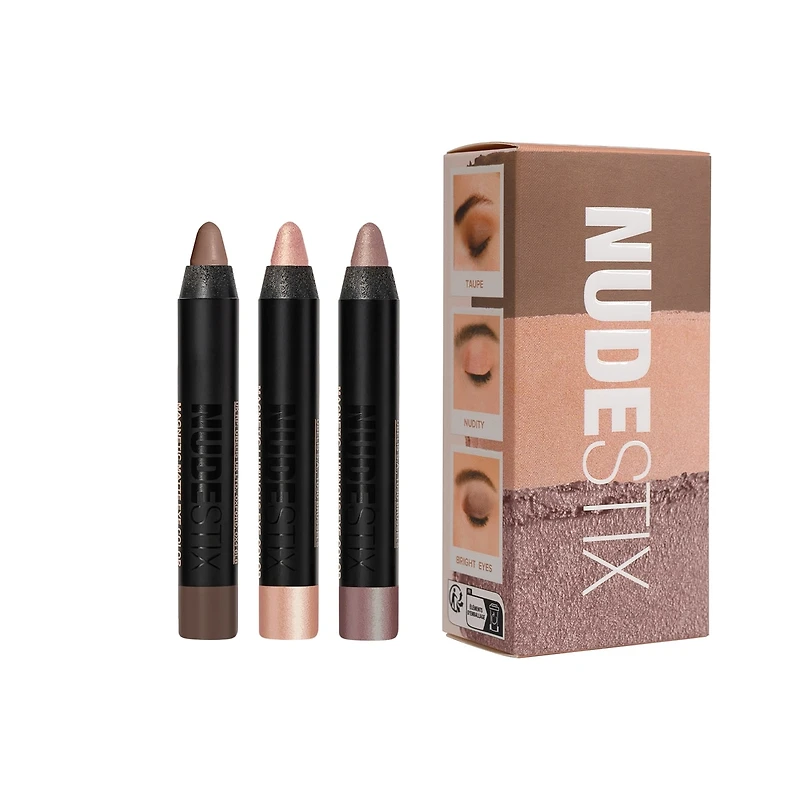 Bright Nude Eyes 3-Piece Mini Kit