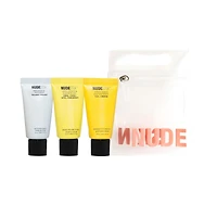 NUDESKIN 3-Step: Citrus Renew Set For Sensitive Skin