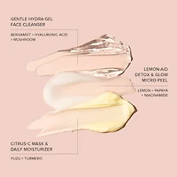 NUDESKIN 3-Step: Citrus Renew Set For Sensitive Skin