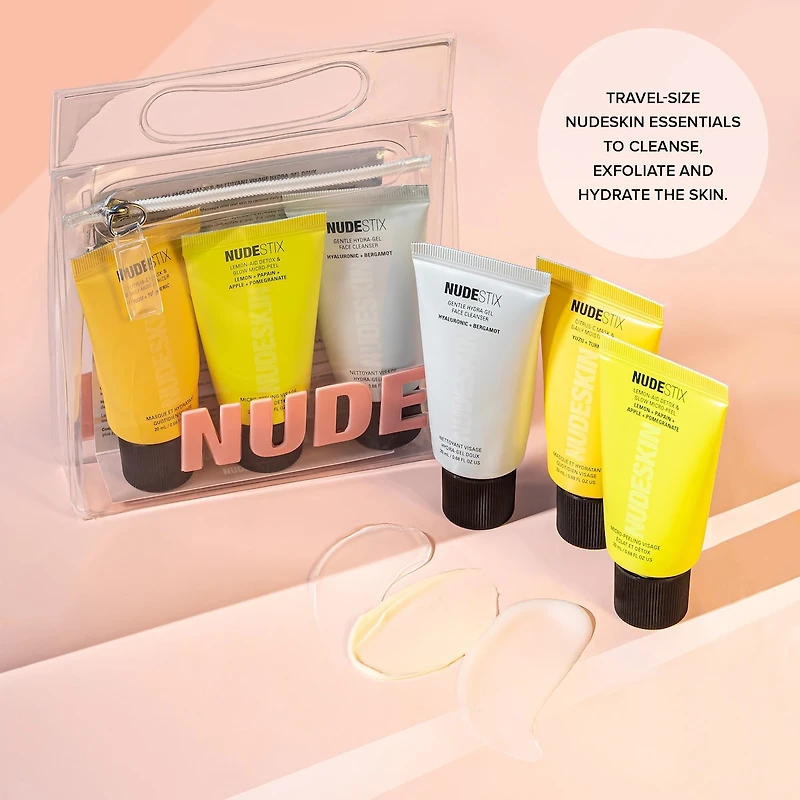 NUDESKIN 3-Step: Citrus Renew Set For Sensitive Skin