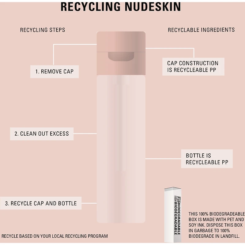 NUDESKIN 5% Citrus Fruit & Glycolic Glow Toner