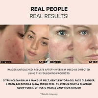 NUDESKIN L’ensemble en 3 étapes Citrus Renew pour maquillage