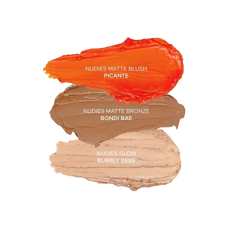 Beachy Nudes 3-Piece Mini Kit