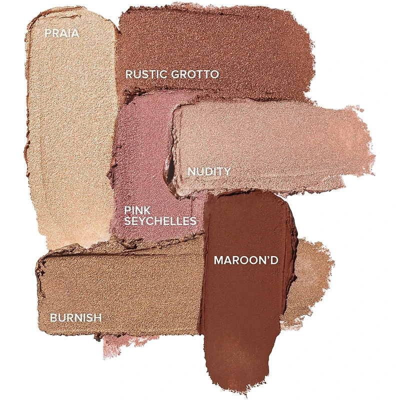 Nude Beach 6-Piece Eye Palette