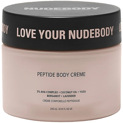 Crème corporelle aux peptides