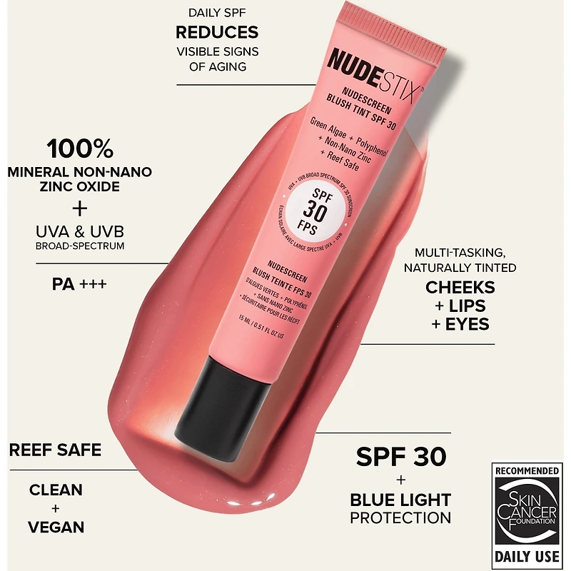 Nudescreen Blush Tint SPF 30